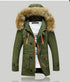 Padded winter clothing